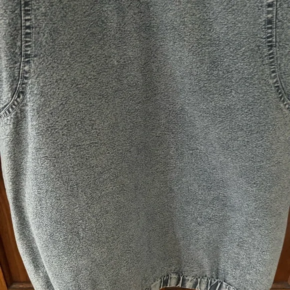 NWT Vintage Acid Wash Denim Jacket Fleece Lined Jean Anorak 80s Andy Johns - Picture 8 of 12